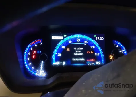 2020 Toyota Corolla Hybrid Le z USA, uszkodzony, nr VIN JTDEBRBE2LJ003543